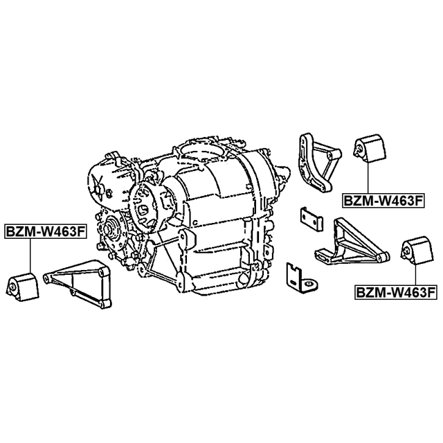 FEBEST BZM-W463F