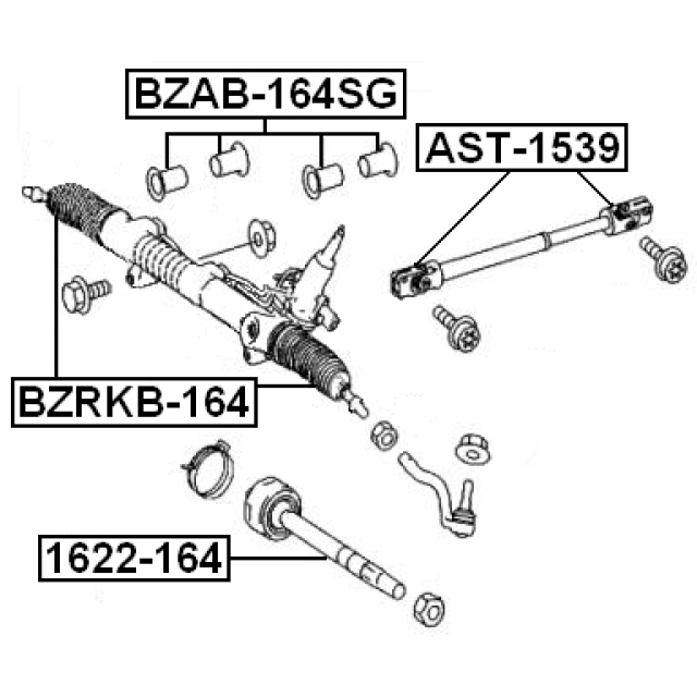 FEBEST BZRKB-164