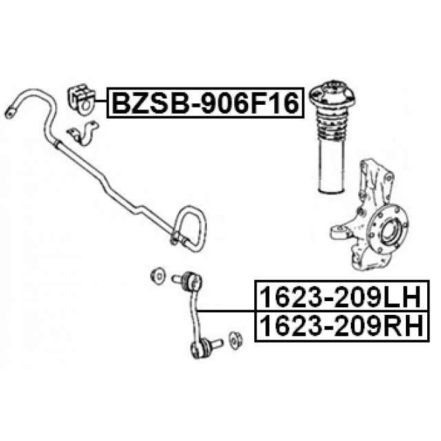 FEBEST BZSB-906F16
