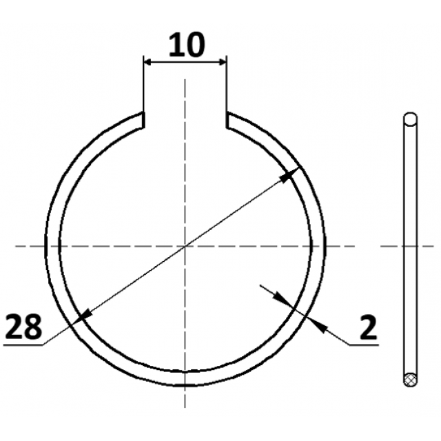 FEBEST CC-1-28X2