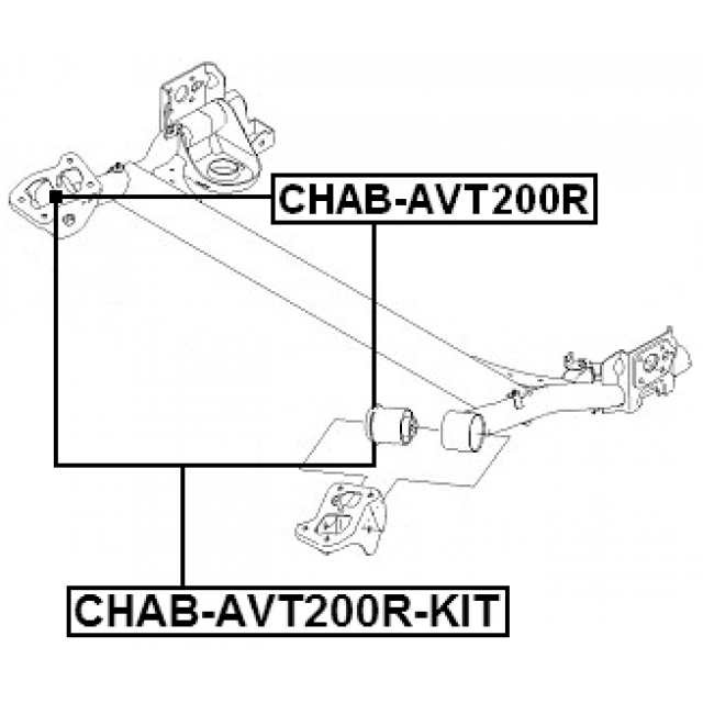 FEBEST CHAB-AVT200R-KIT