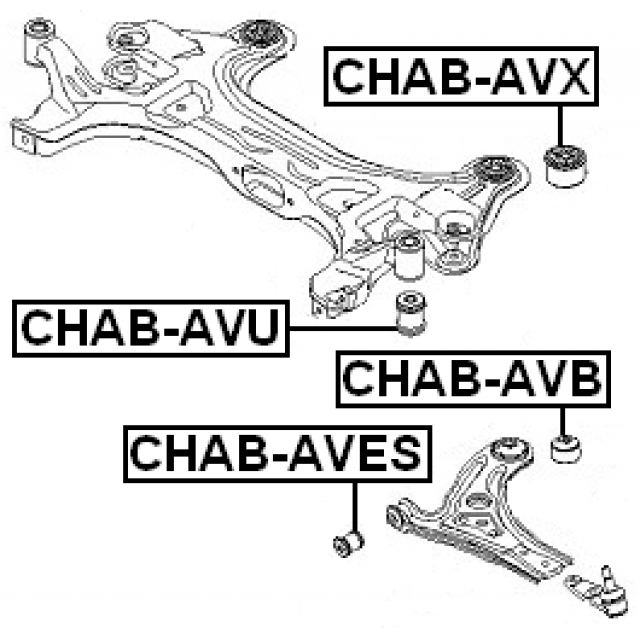 FEBEST CHAB-AVU
