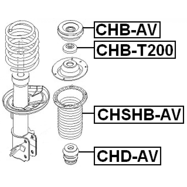 FEBEST CHB-T200