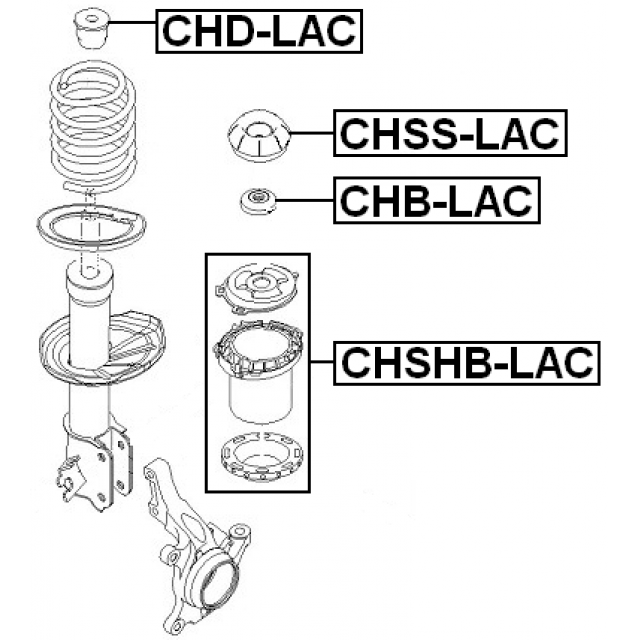 FEBEST CHD-LAC