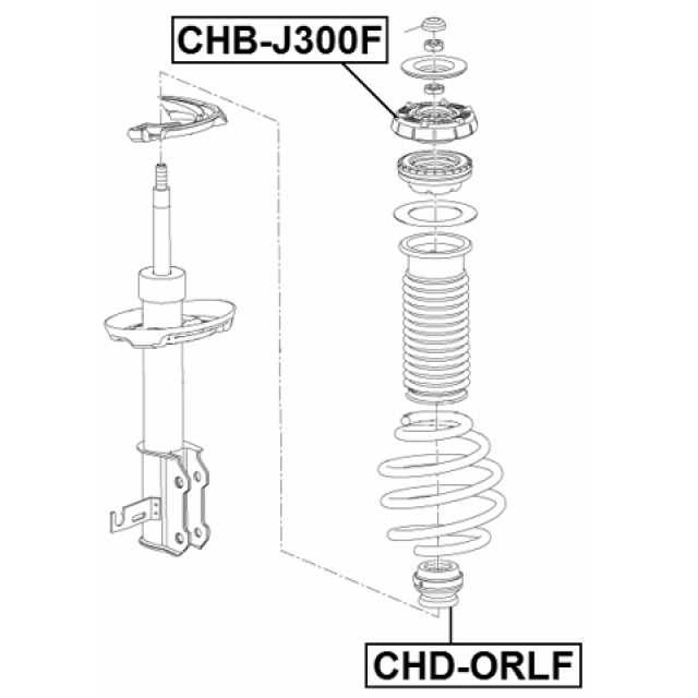 FEBEST CHD-ORLF