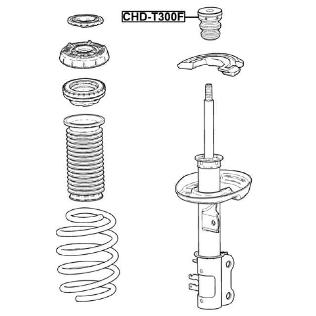 FEBEST CHD-T300F