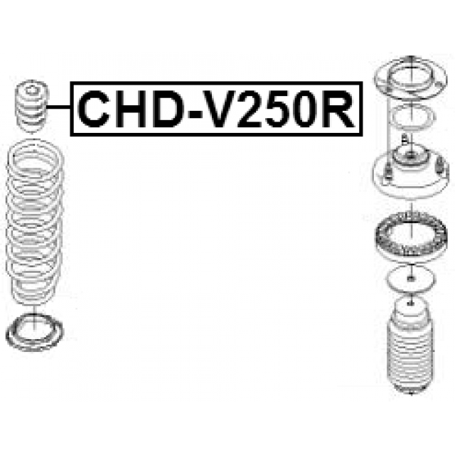 FEBEST CHD-V250R