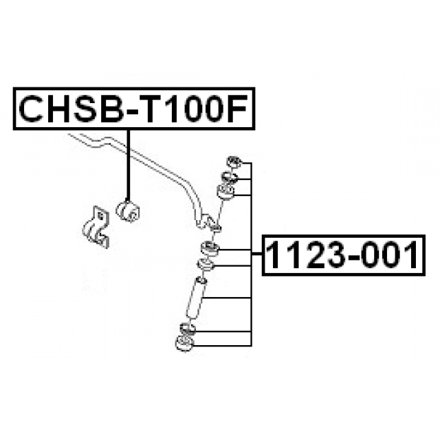 FEBEST CHSB-T100F