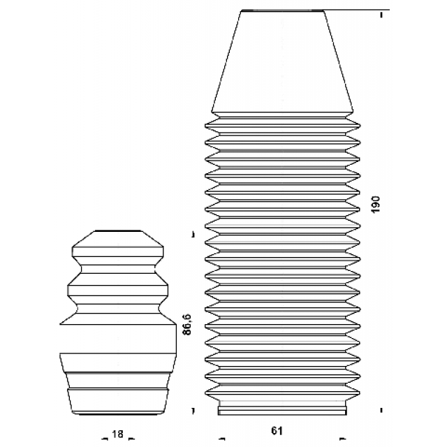 FEBEST CHSHB-J200R-KIT