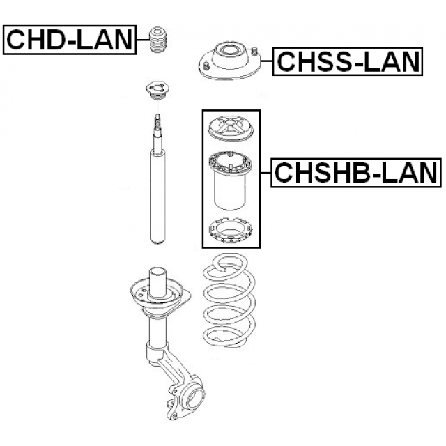 FEBEST CHSHB-LAN