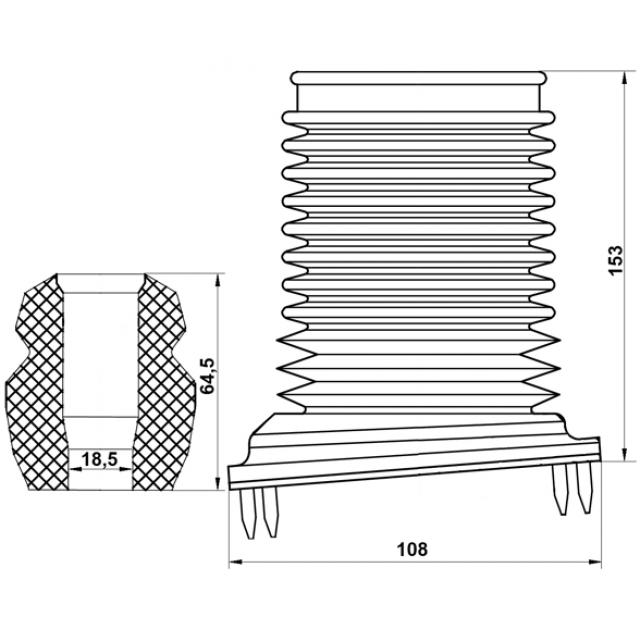 FEBEST CHSHB-T250F-KIT
