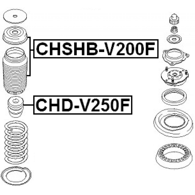 FEBEST CHSHB-V200F