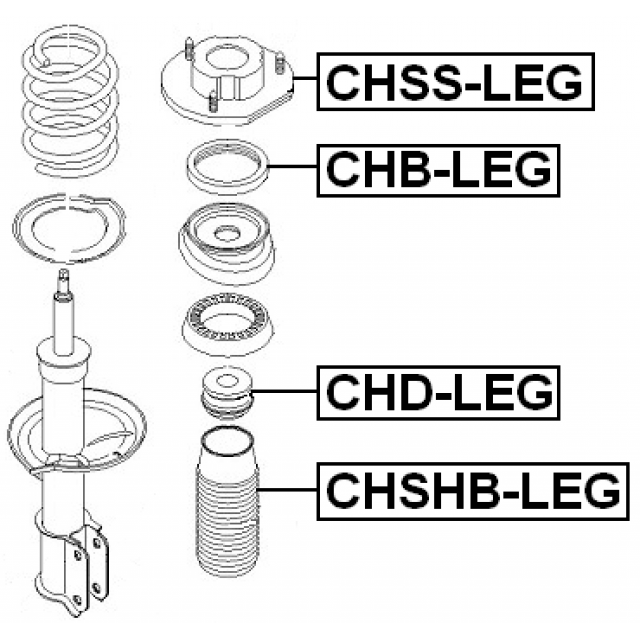 FEBEST CHSS-LEG