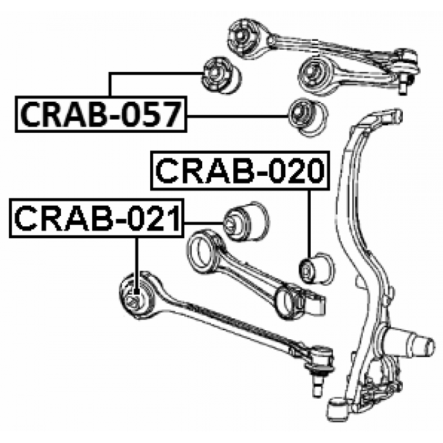 FEBEST CRAB-021