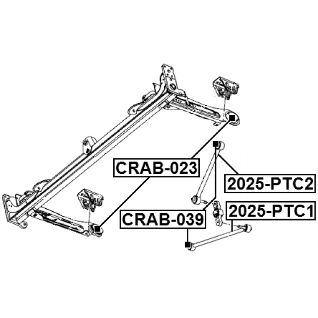 FEBEST CRAB-023