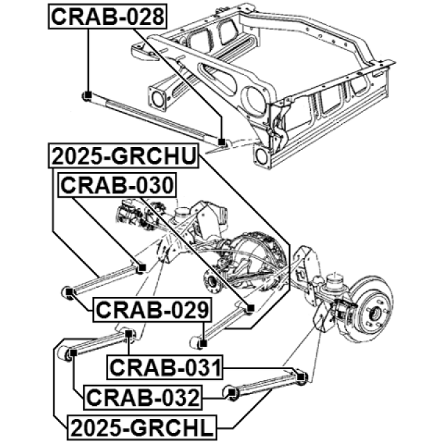 FEBEST CRAB-030