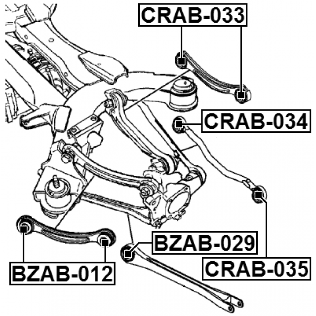 FEBEST CRAB-033