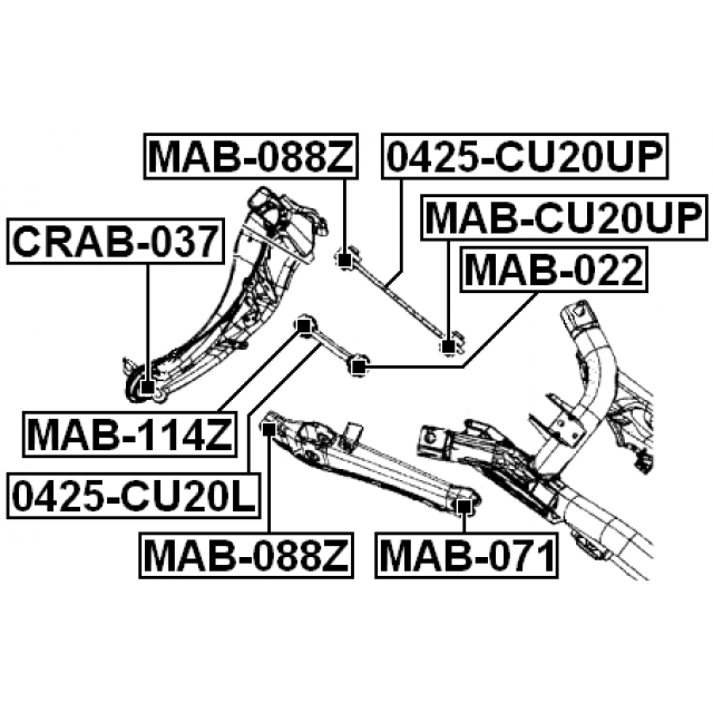 FEBEST CRAB-037