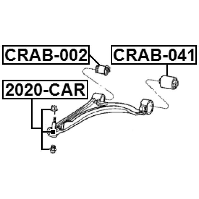 FEBEST CRAB-041