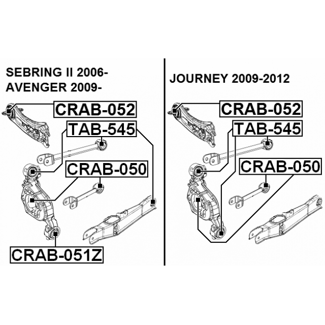 FEBEST CRAB-050