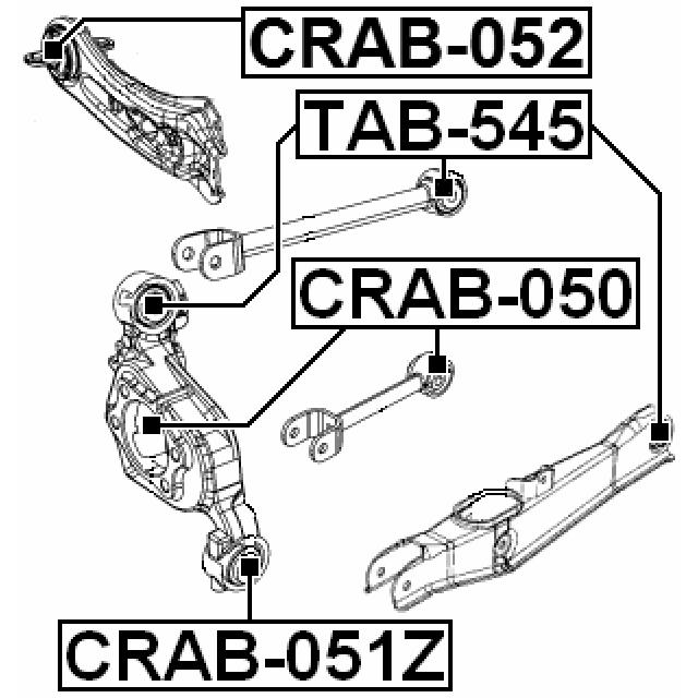 FEBEST CRAB-051Z