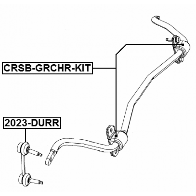 FEBEST CRSB-GRCHR-KIT