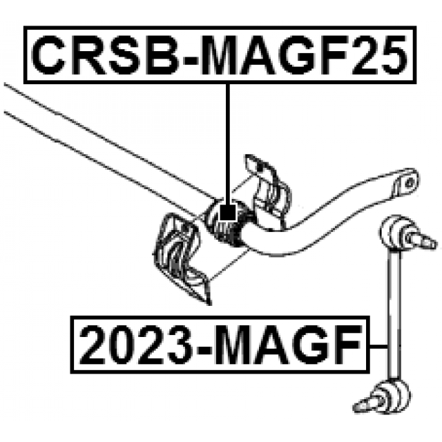 FEBEST CRSB-MAGF25