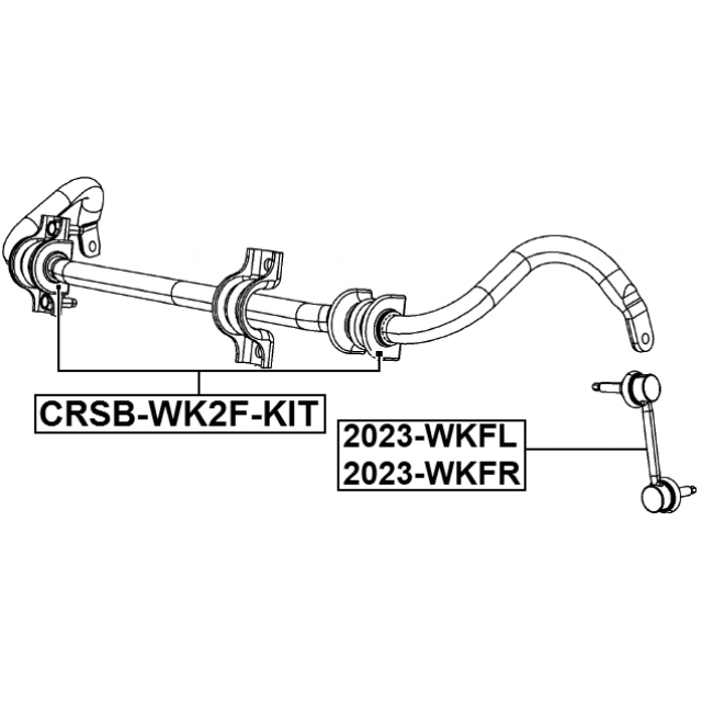 FEBEST CRSB-WK2F-KIT