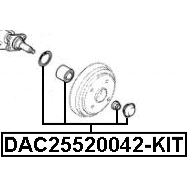 FEBEST DAC25520042-KIT