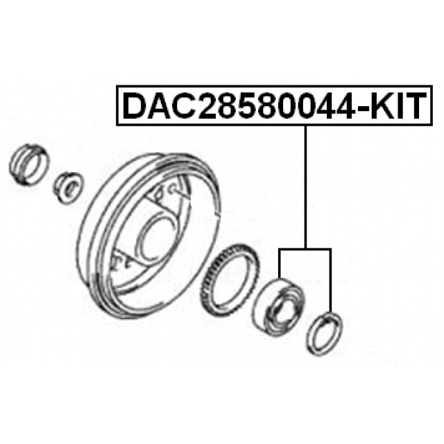 FEBEST DAC28580044-KIT