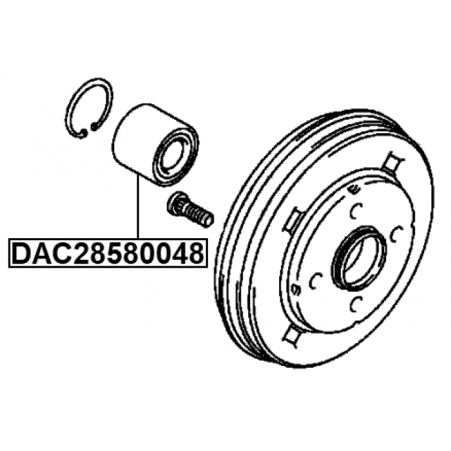 FEBEST DAC28580048