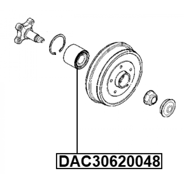FEBEST DAC30620048