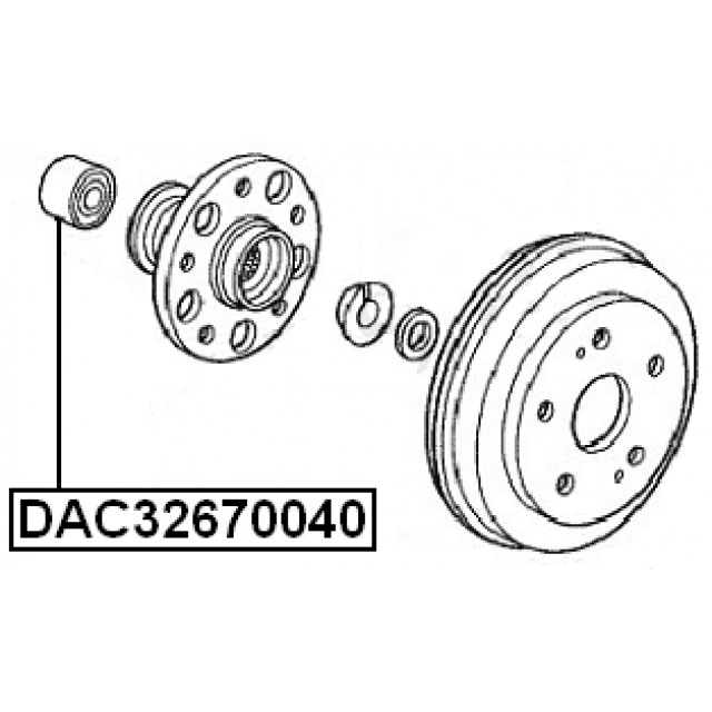 FEBEST DAC32670040