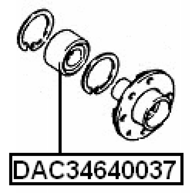 FEBEST DAC34640037