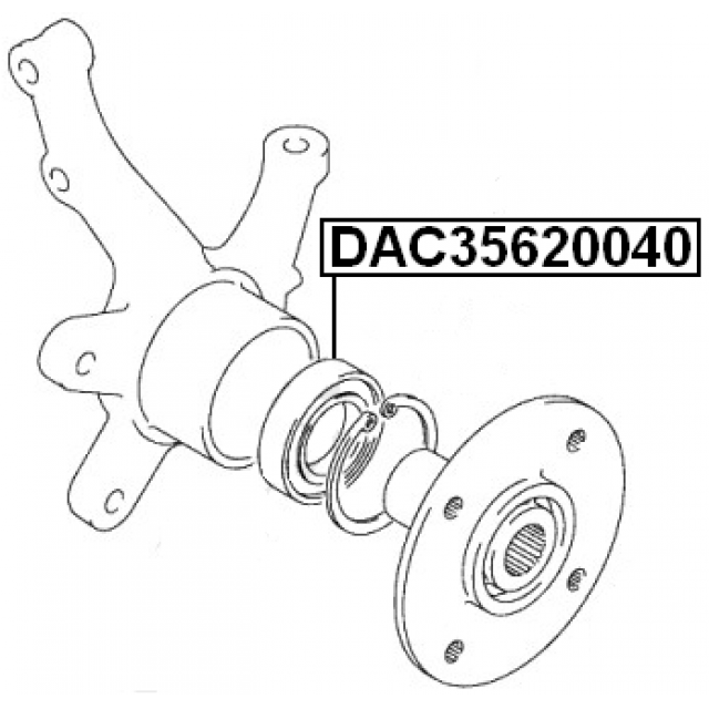 FEBEST DAC35620040