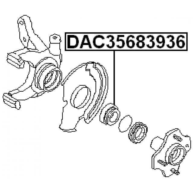 FEBEST DAC35683936