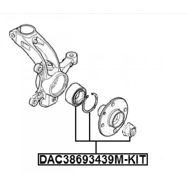 FEBEST DAC38693439M-KIT