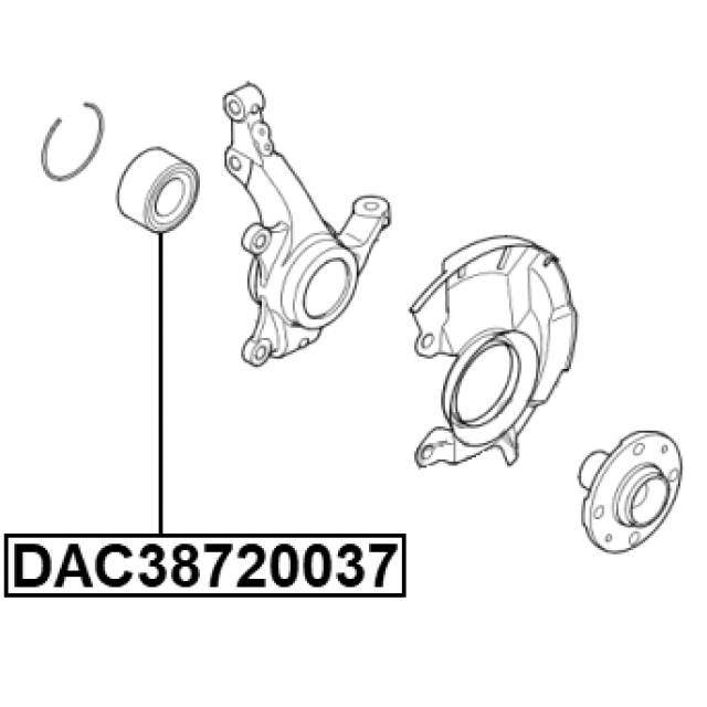 FEBEST DAC38720037