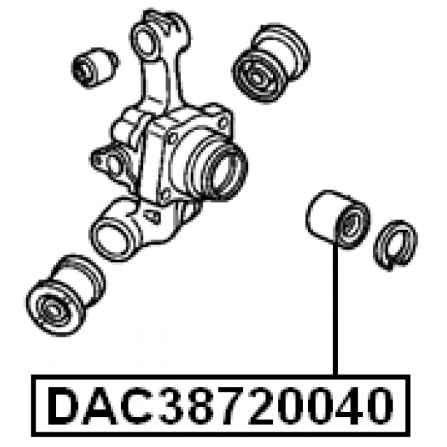 FEBEST DAC38720040