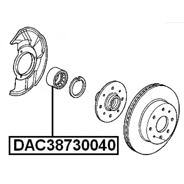 FEBEST DAC38730040