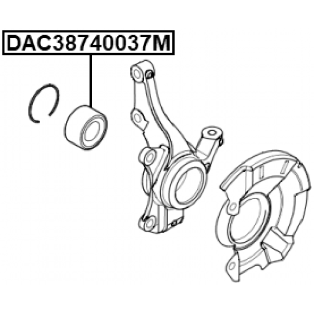 FEBEST DAC38740037M
