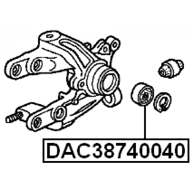 FEBEST DAC38740040