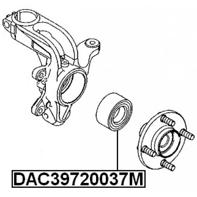 FEBEST DAC39720037M