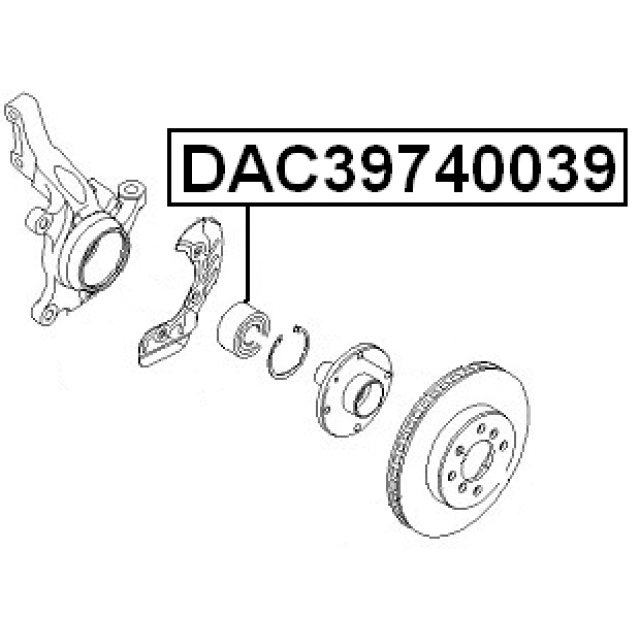 FEBEST DAC39740039