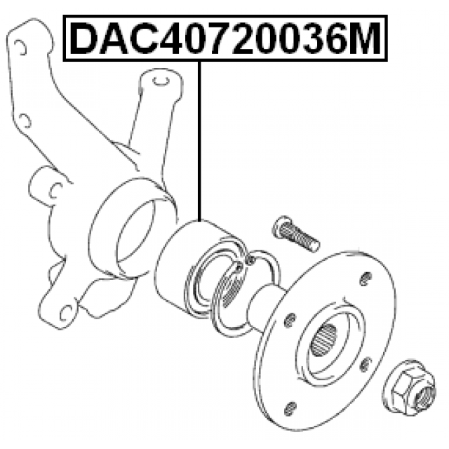 FEBEST DAC40720036M