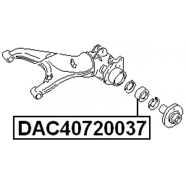 FEBEST DAC40720037