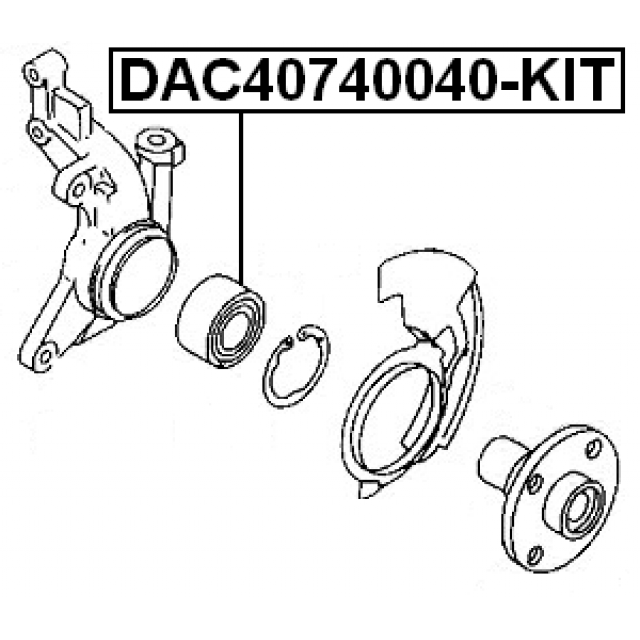 FEBEST DAC40740040-KIT