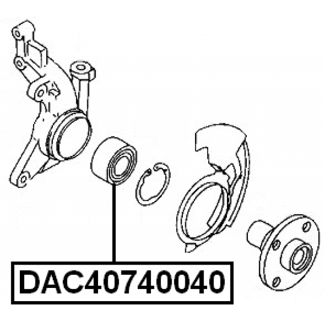 FEBEST DAC40740040