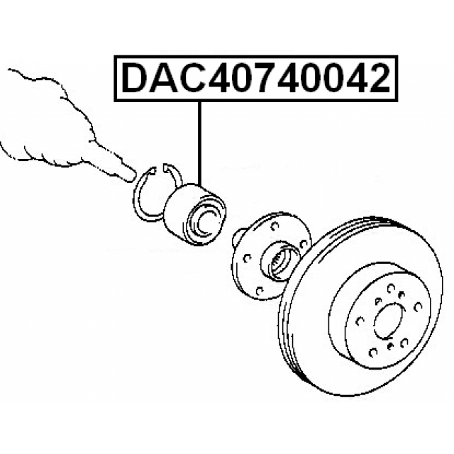 FEBEST DAC40740042