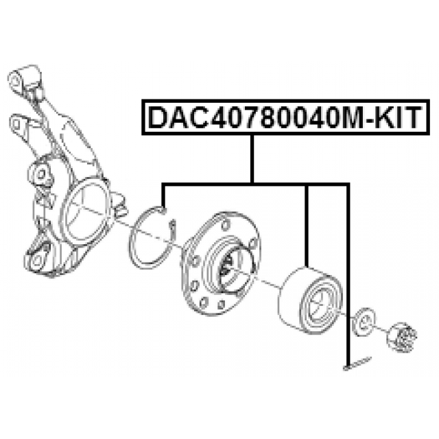 FEBEST DAC40780040M-KIT